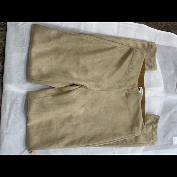 New without tags faux suede leggings max studio small - Picture 4 of 8
